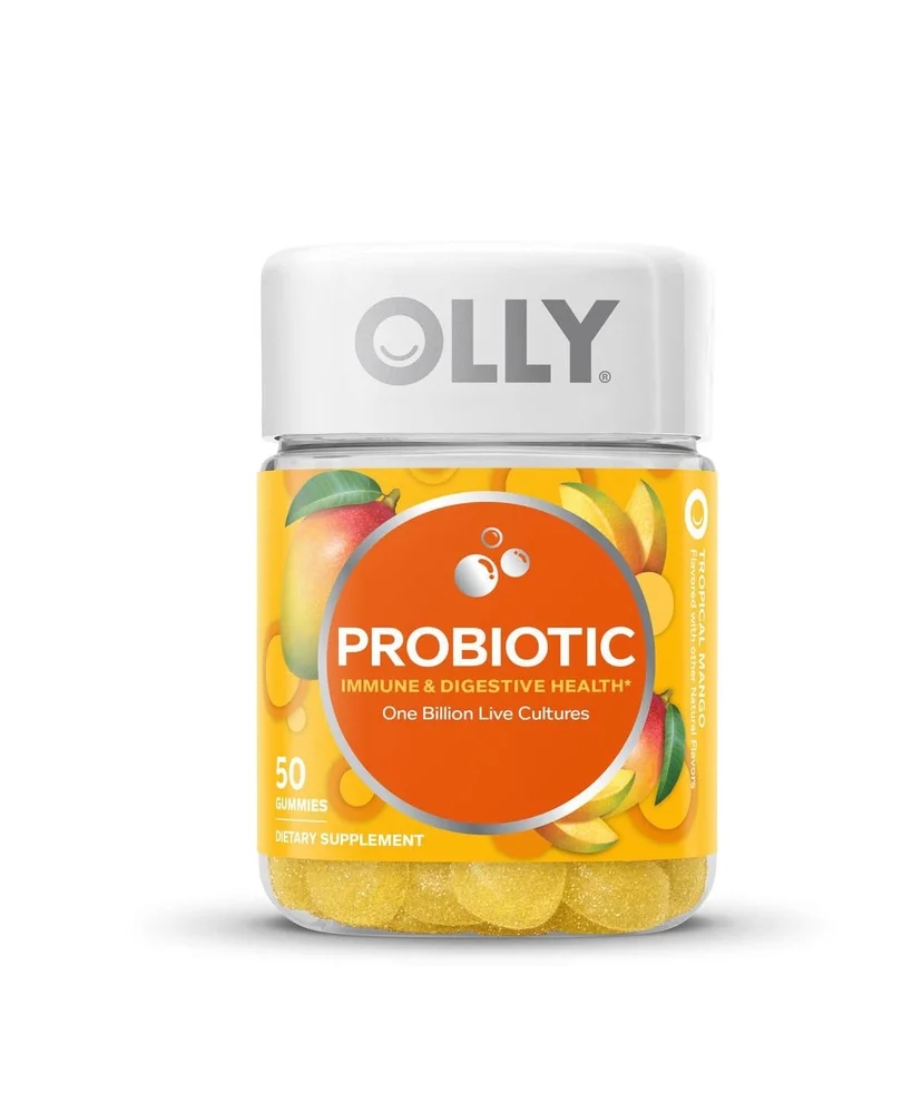Probiotic Gummy, Tropical Mango, 50 Gummies