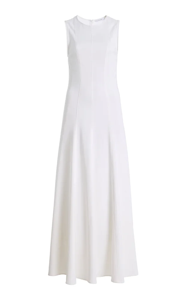 Lyon Panelled Satin Maxi Dress