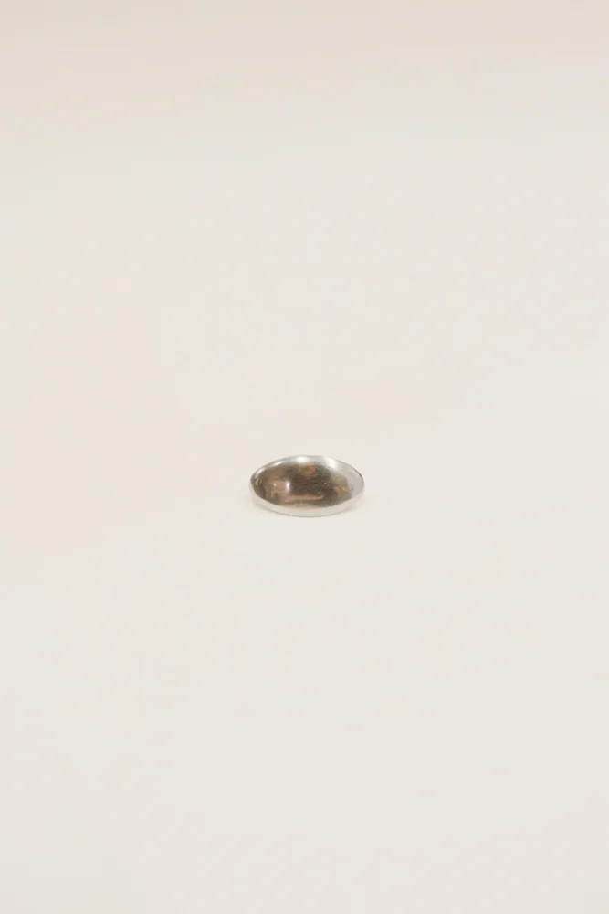 Brut Gold Double Disc Ring