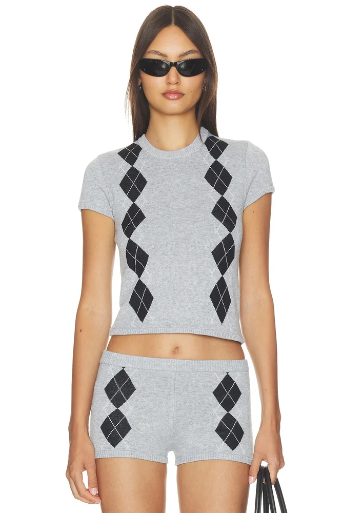 Gisselle Argyle Tee