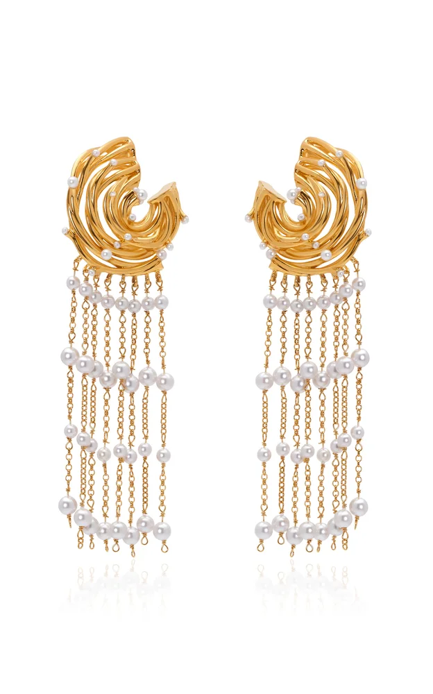 Nest Pearl Earrings