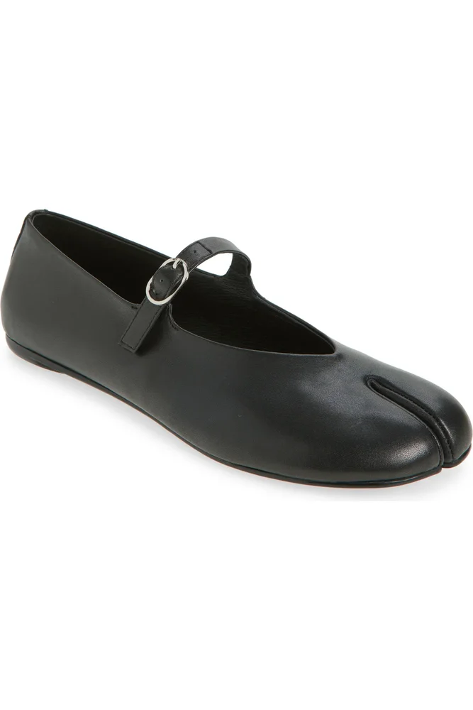 Preakness Split Toe Mary Jane Flat