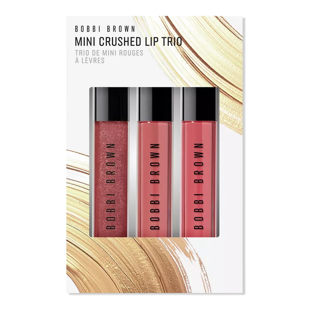 Mini Crushed Oil-Infused Tinted Lip Gloss Gift Set Trio