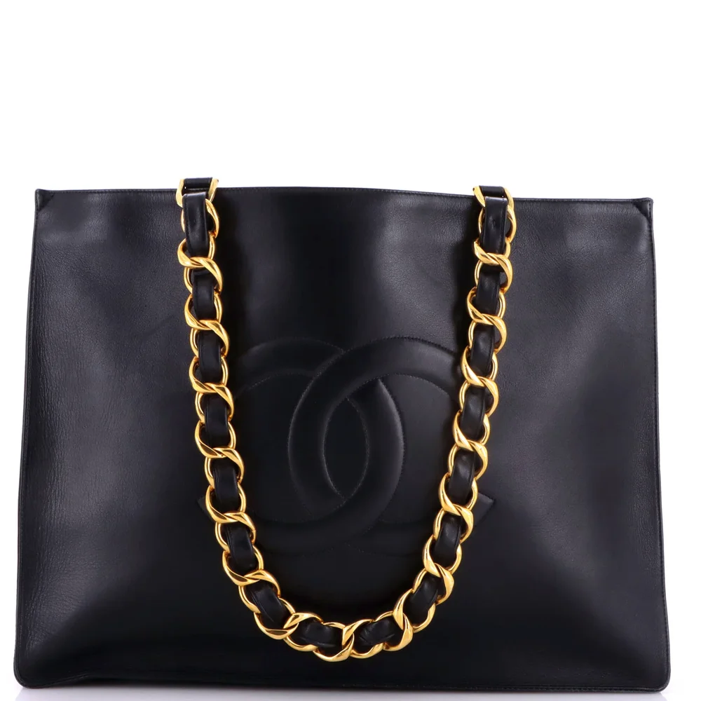 Vintage CC Chain Tote Lambskin XL