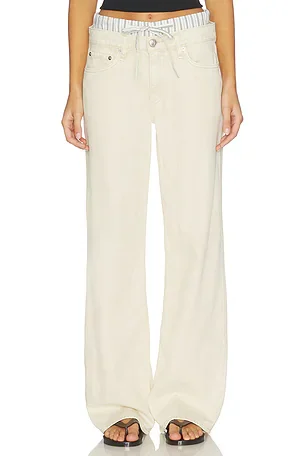 Featherweight Cam Low Rise Full Boxer Straight Jeans