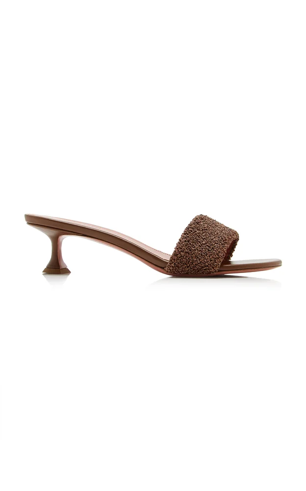 Andreea Raffia Sandals