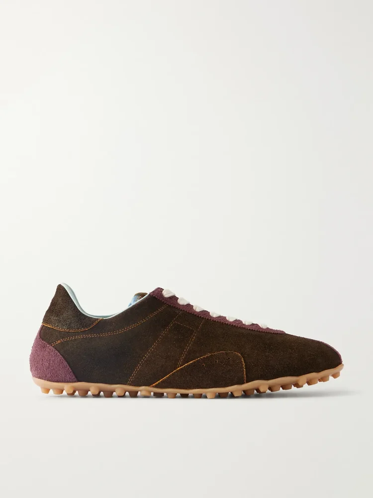 Sprinters Panelled Suede Sneakers