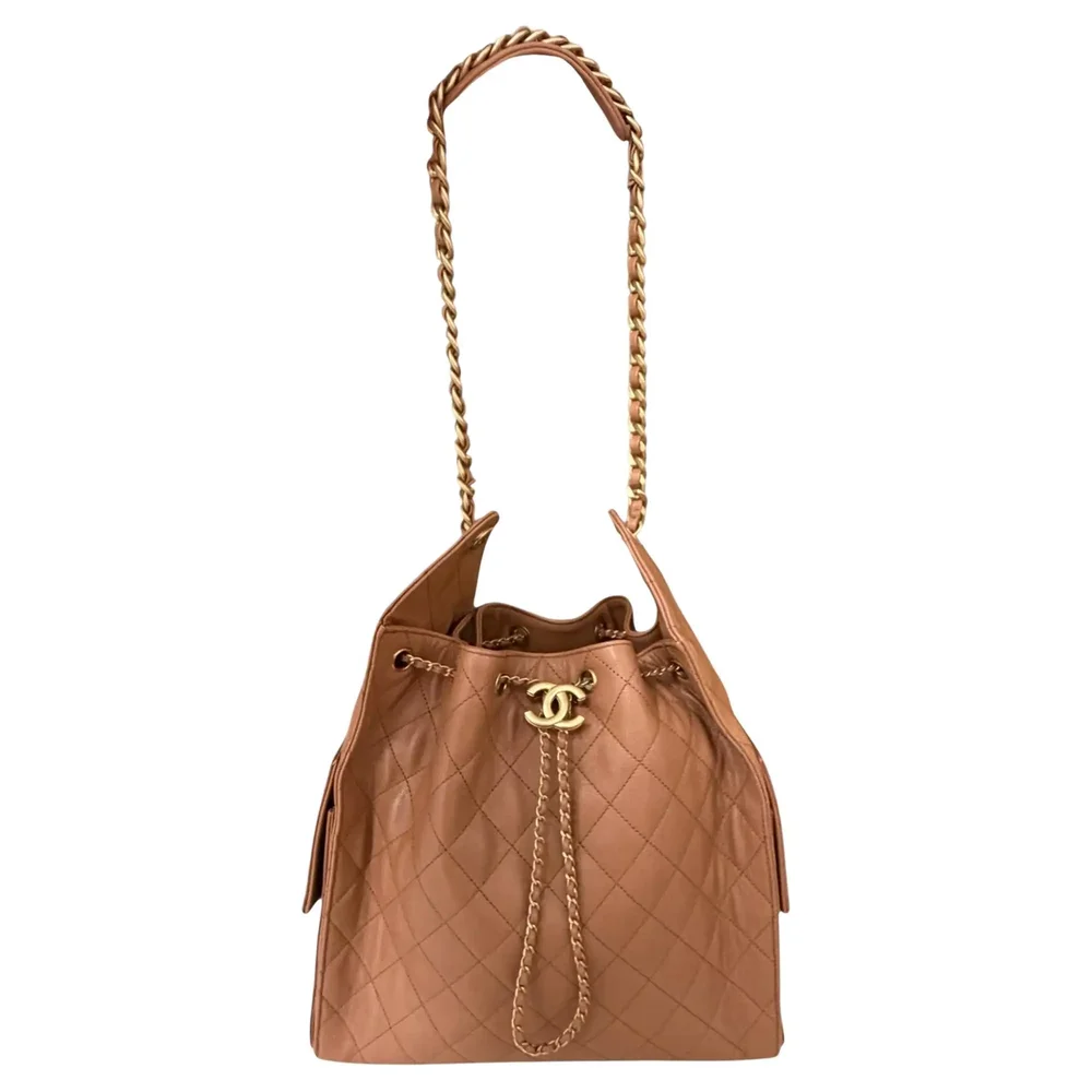Pre-Owned 25 Medium Hobo Bag Brown Caviar Leather