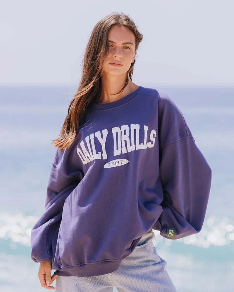 Oversized Sport Crew