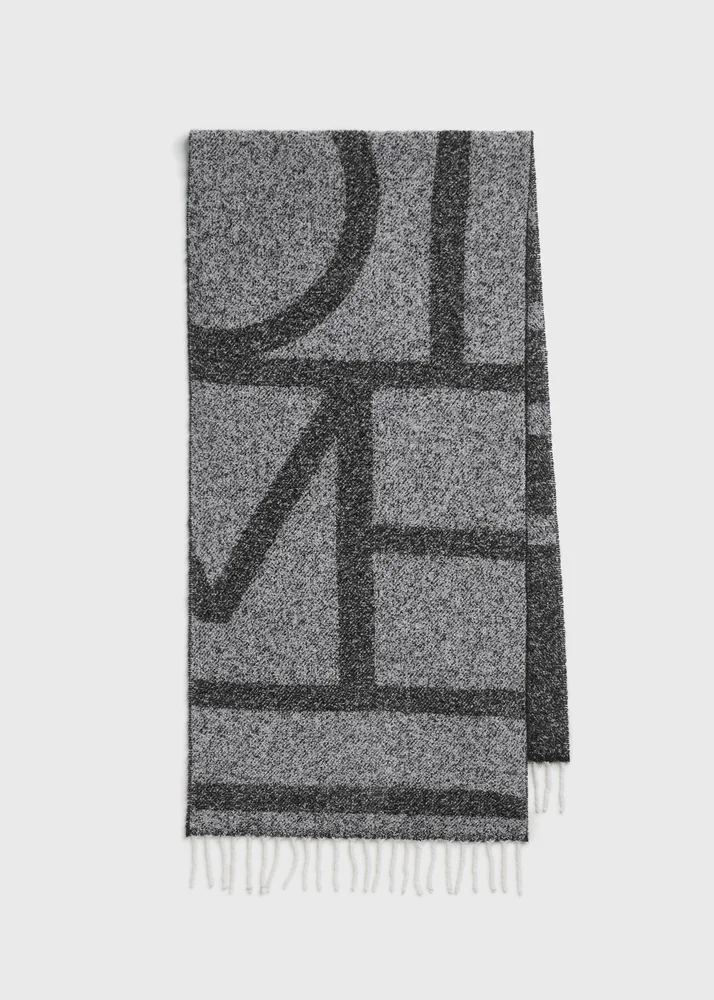 Monogram Jacquard Scarf