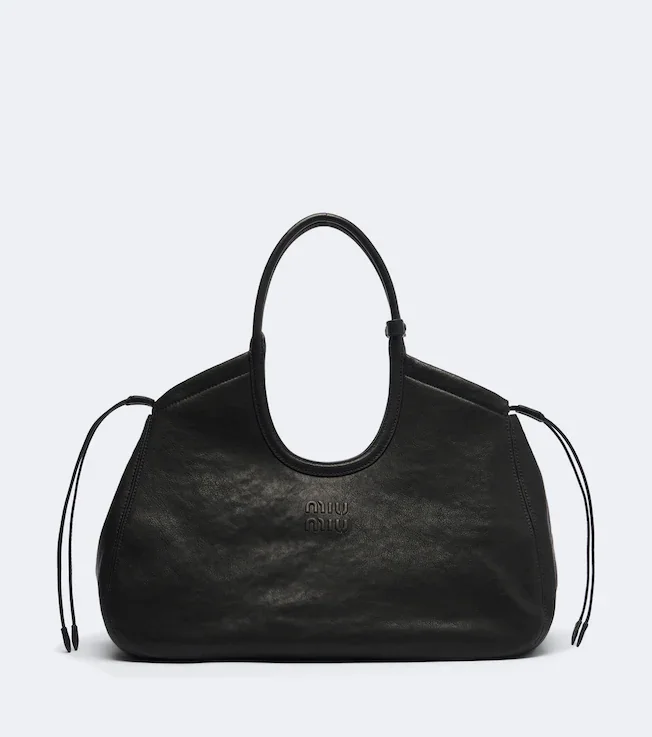 Ivy leather tote bag