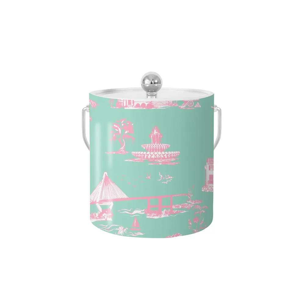 Charleston Toile Ice Bucket