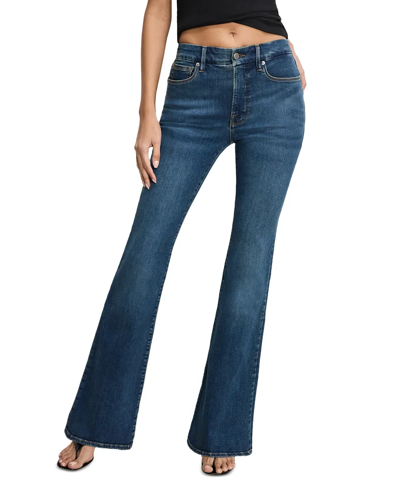 Good Legs Flare Jeans in Blue 004
