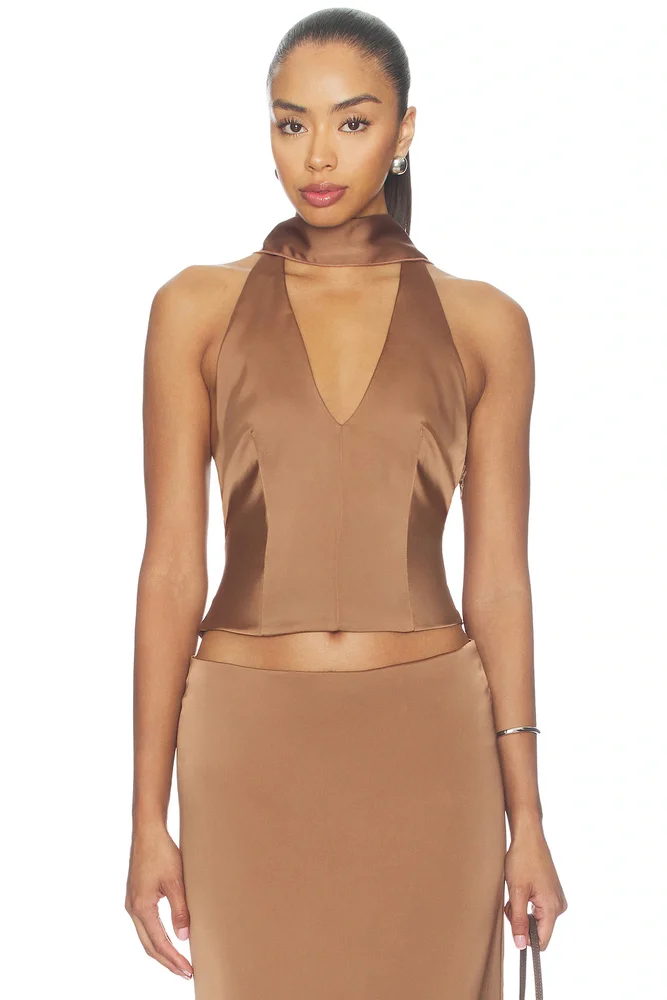 Front Row Halter Top