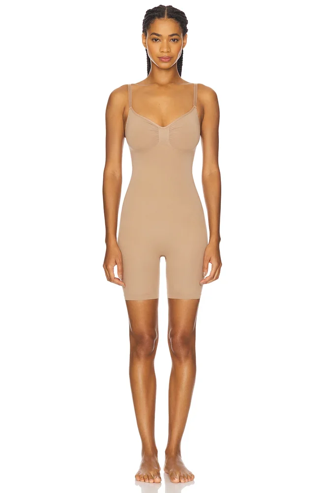 Seamless Sculpt Mid Thigh Bodysuit