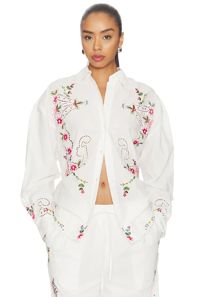 Jayme Embroidered Shirt