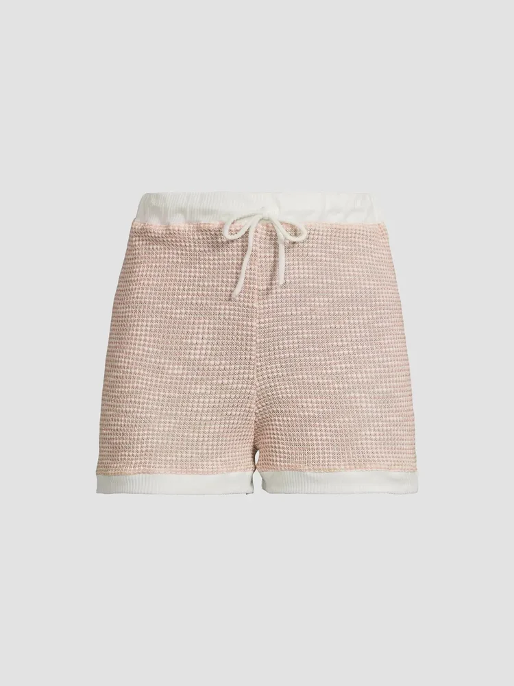 Luca Knitted Drawstring Shorts