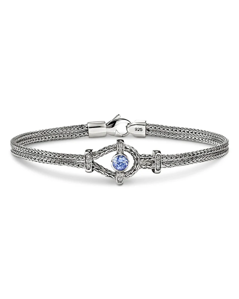 Heishi Bracelet, Hardstones, Emeralds, Sterling Silver