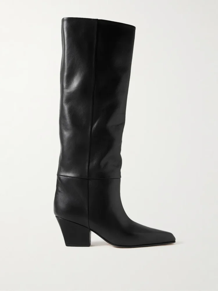 Jane 60 leather knee boots