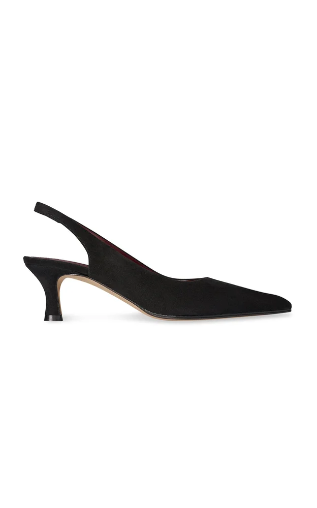 Inez Suede Slingbacks