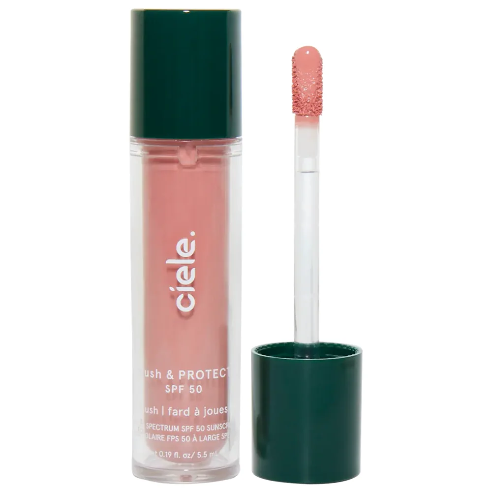 blush & PROTECT SPF 50+ liquid blush in Behati