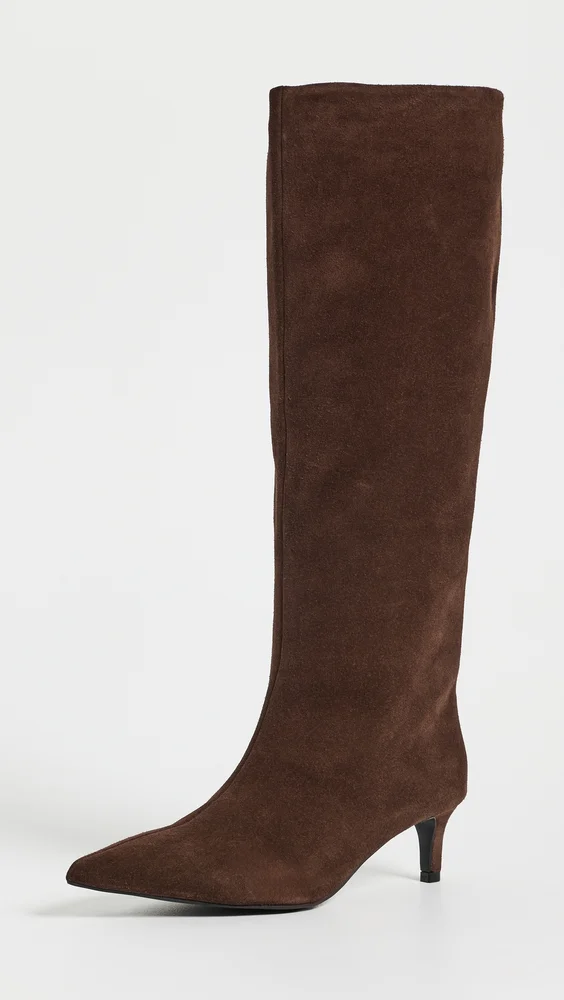 Kiki Kitten Heel Suede Boots