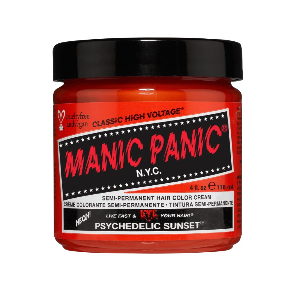 Psychedelic Sunset Semi Permanent Cream Hair Color