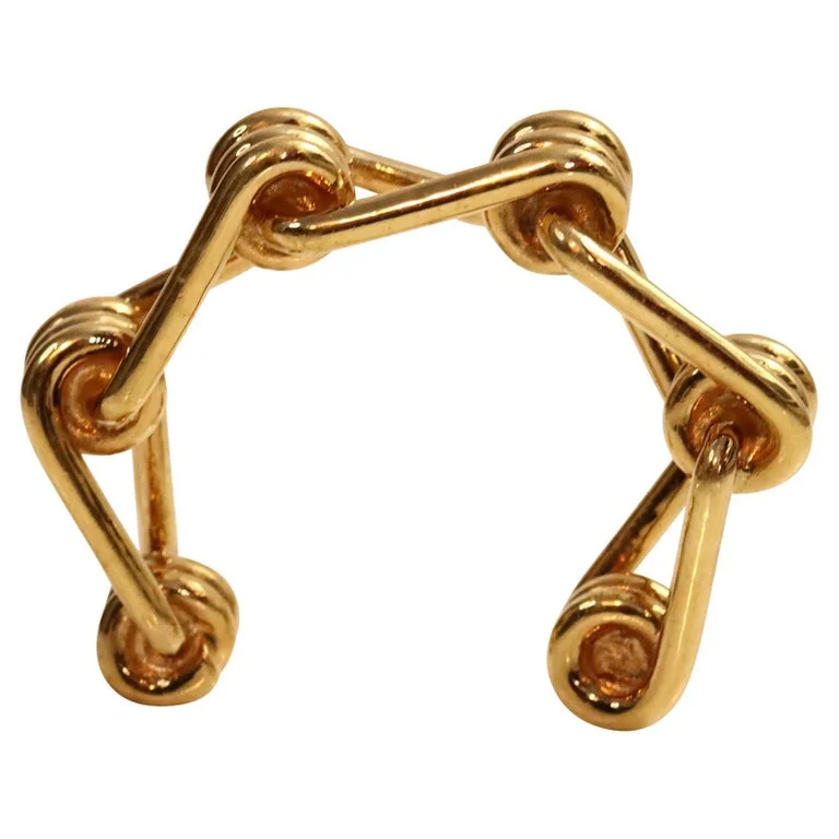 Vintage Knotted Cuff Bracelet