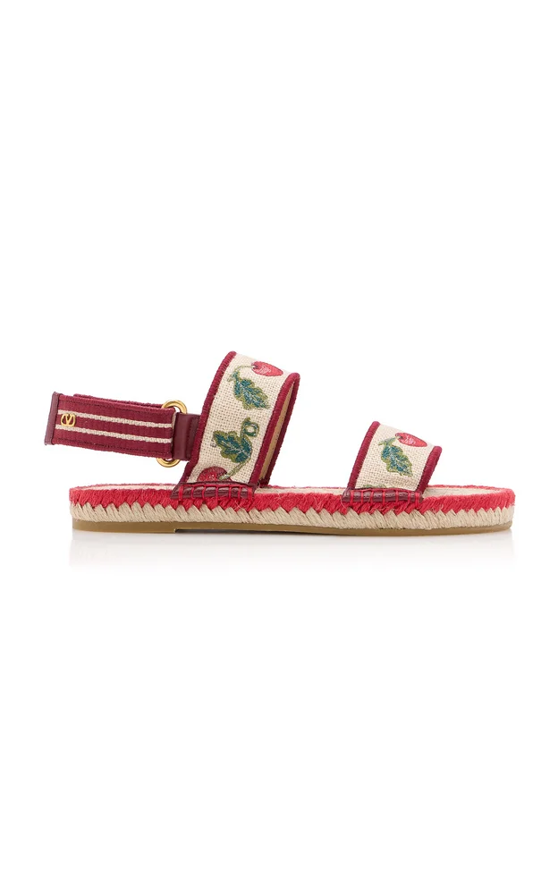 VLogo Signature Cherryfic Espadrille Sandals