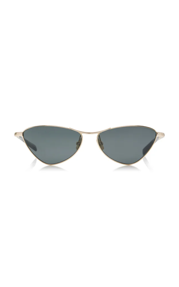 D-Frame Metal Sunglasses