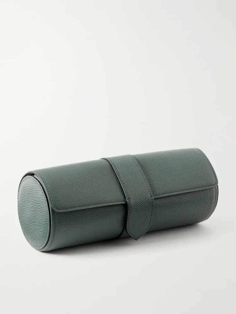 Full-Grain Leather Watch Roll