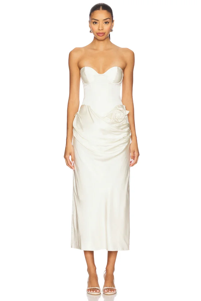 Ilaria Corset Midi Dress
