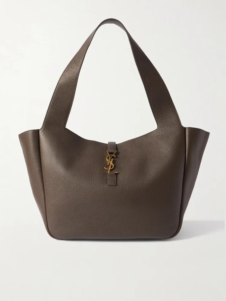 Le 5 À 7 Bea textured-leather tote