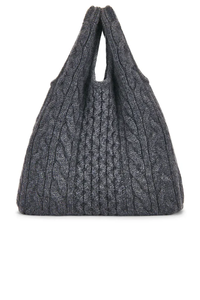 Transit Quilted Carry-All Tote in Charcoal