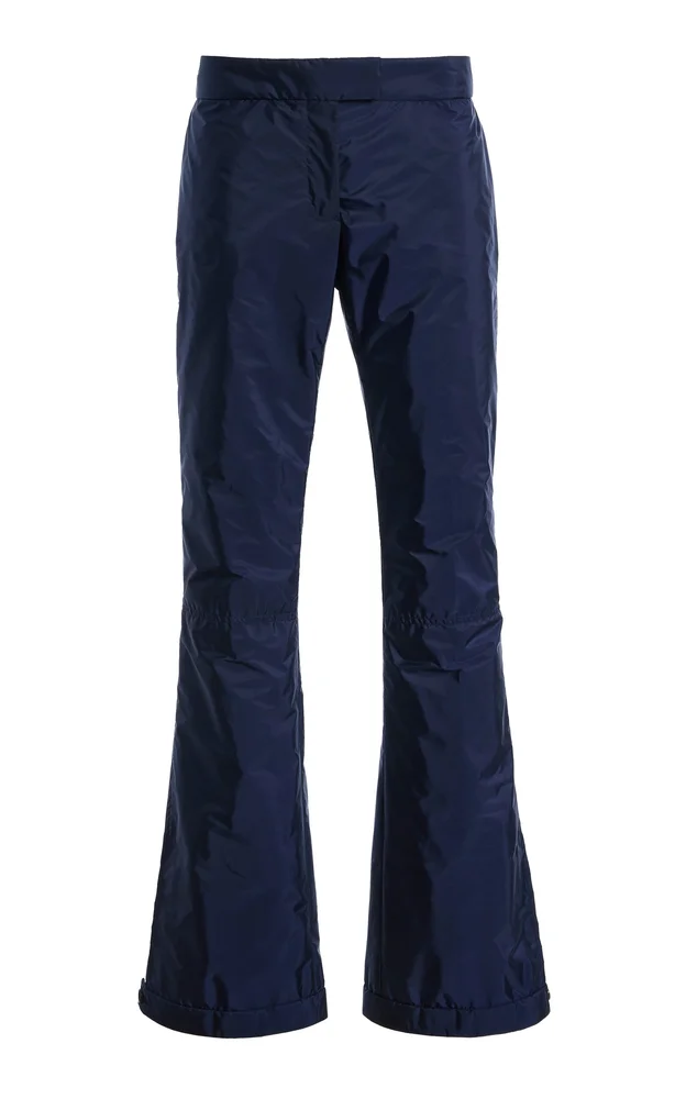 Tech-Nylon Flared Pants