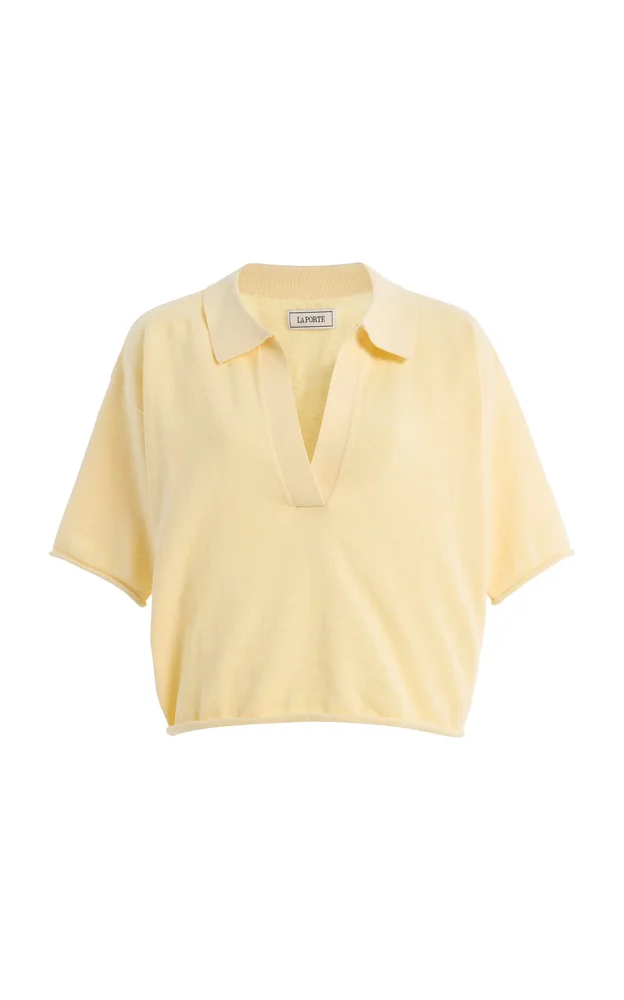 Josie Cotton-Cashmere Polo