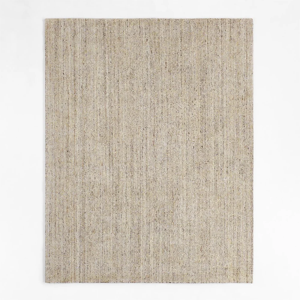Vienne Performance Wool Handwoven Beige Area Rug 5'x8'