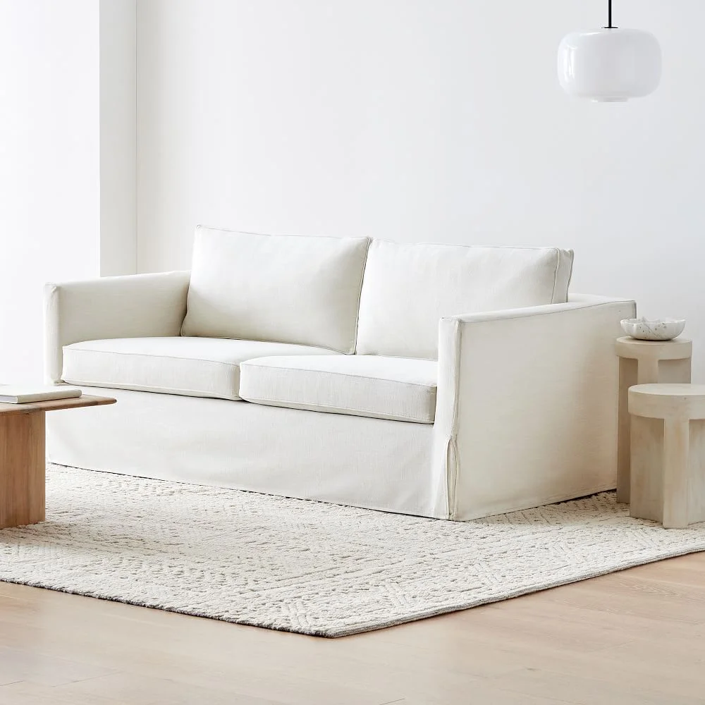 Harris Skirted Slipcover Sofa