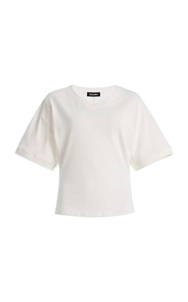 Eero V-Neck Cotton T-Shirt