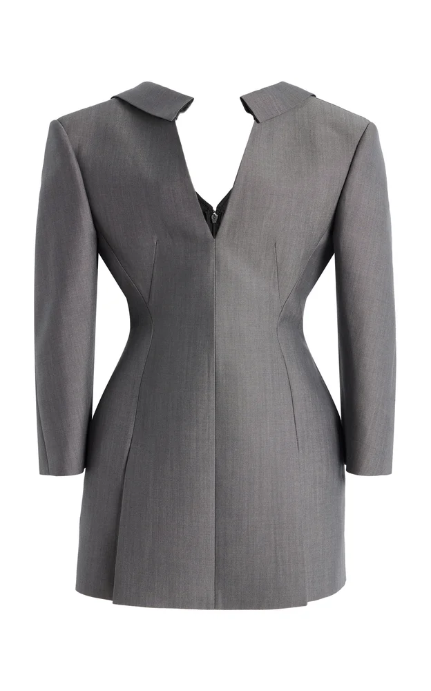Back-To-Front Blazer Dress