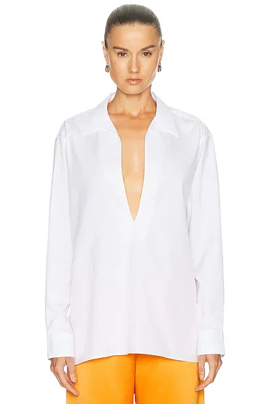 Deep V Neck Shirt