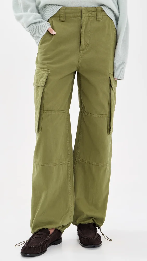 Petra Drawstring Harem Cargo Pants