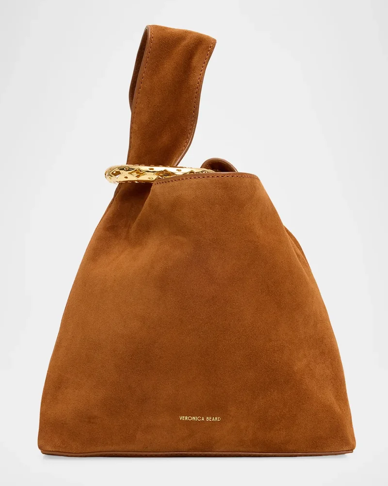 Swing Suede Clutch