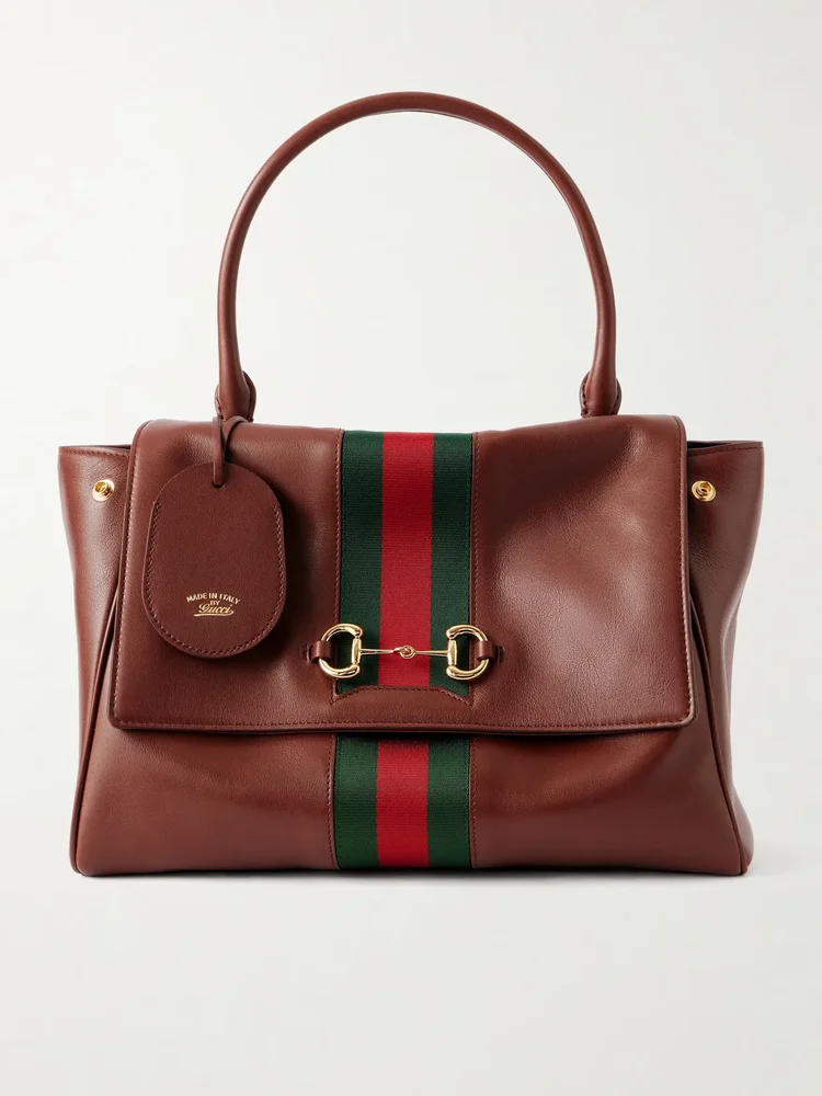 Gucci Paparazzo medium leather shoulder bag