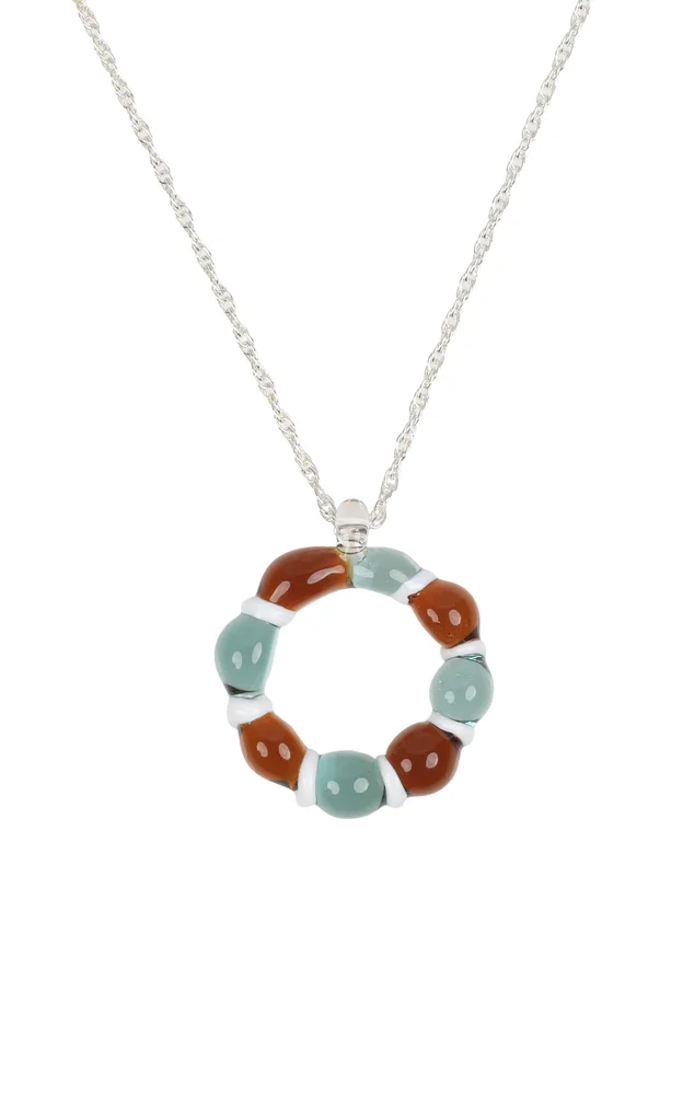 Two Tone Pebble Necklace