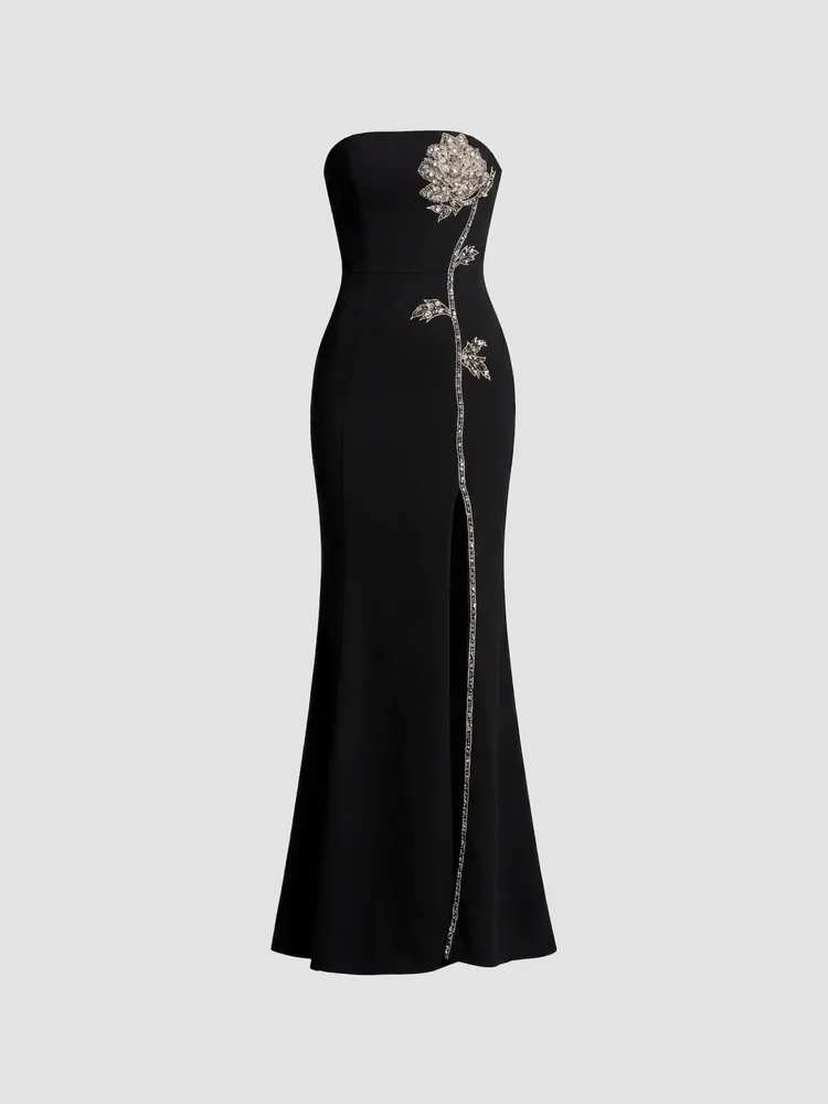 Dion Embellished Mermaid Gown