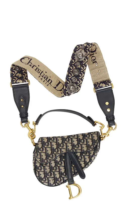 Dior Trotter Oblique Mini Saddle Bag