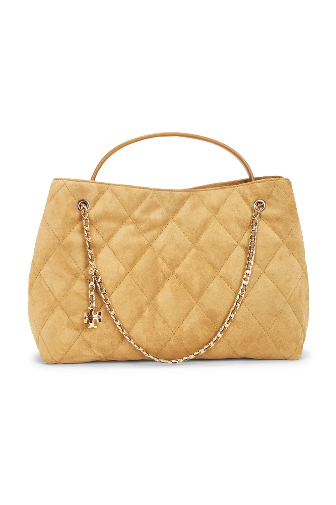 Fleming Suede Carryall