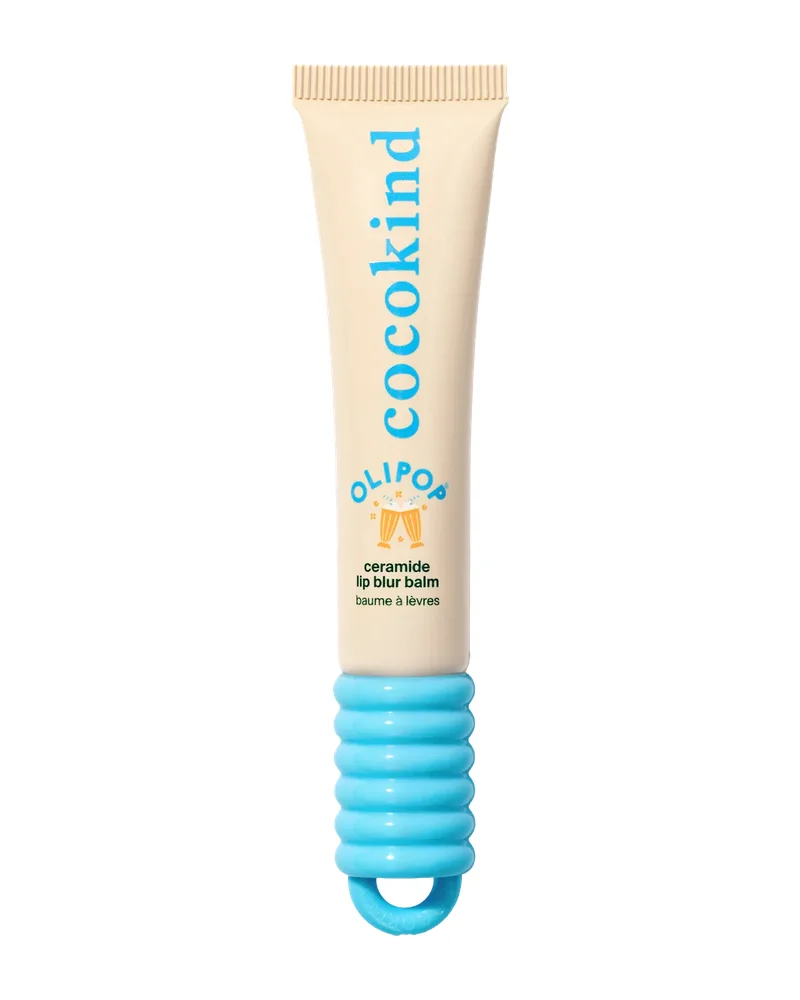 Flavored Ceramide Lip Blur Balm in olipop cream soda