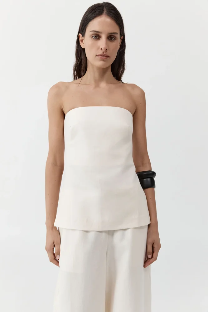 Fine Merino Tie Waist Top